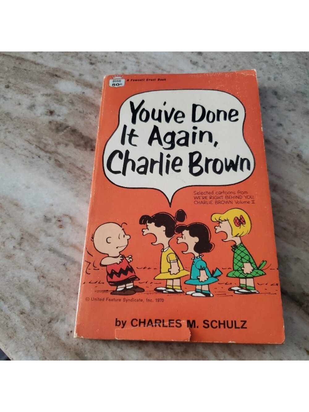 Vintage Peanuts Comic Book by Charles M Schulz Charlie Brown Snoopy